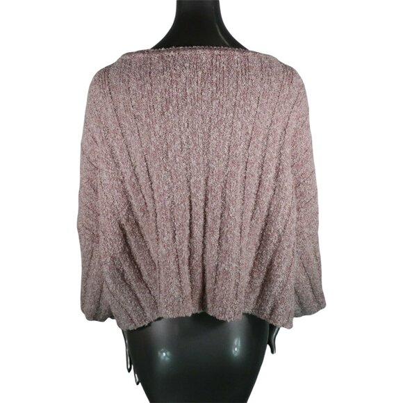 Free People NWT Sweater XS Mauve Good Day Pullover Oversized Extra Small - Picture 5 of 6